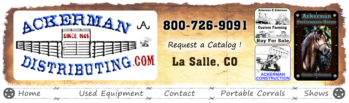 Ackerman Distributing Phone # 800-726-9091 ~ 22935 County Road 33 La Salle, Co 80645