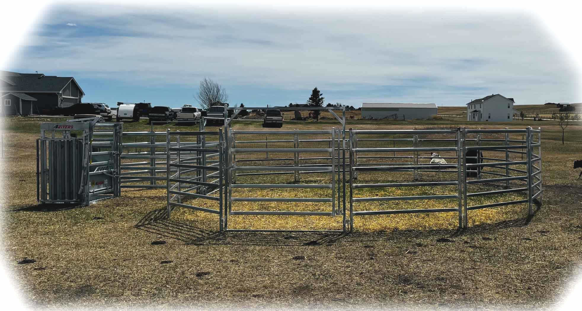4 Rivers R 15 Package with 4 Horn Chute with Baulk Gate