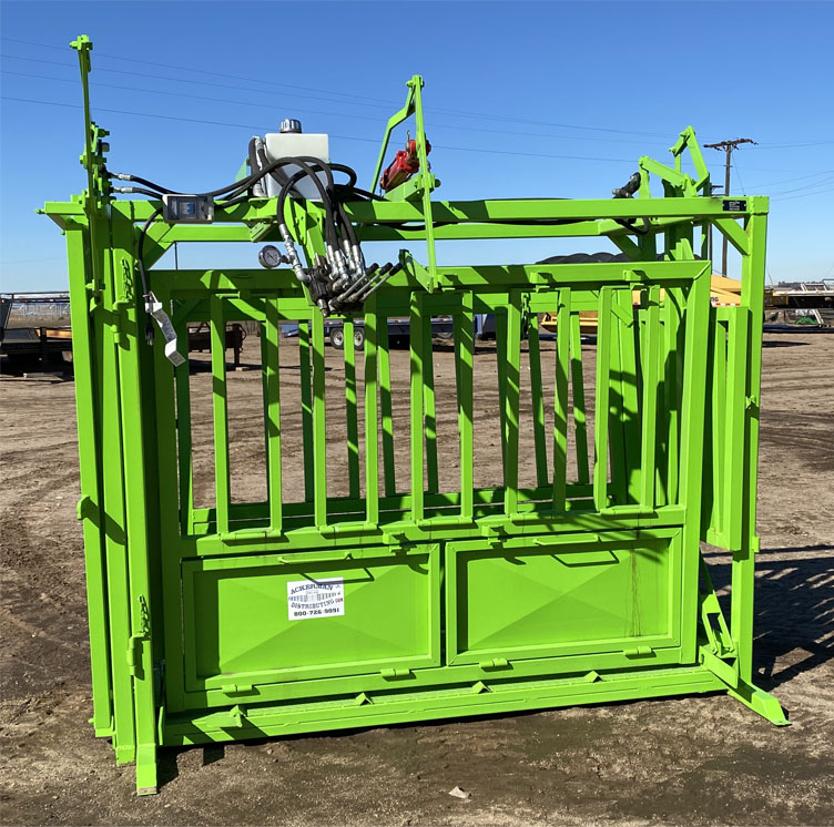 The Bandito Hydraulic Squeeze Chute 