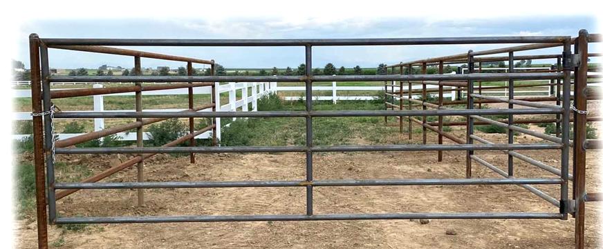 Flying A Continous Fence Panels