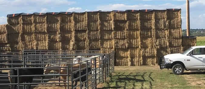 Hay Caps Reusable Bale Covers