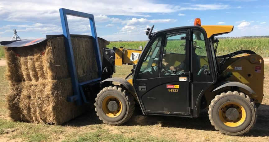 Hay Caps Reusable Bale Covers