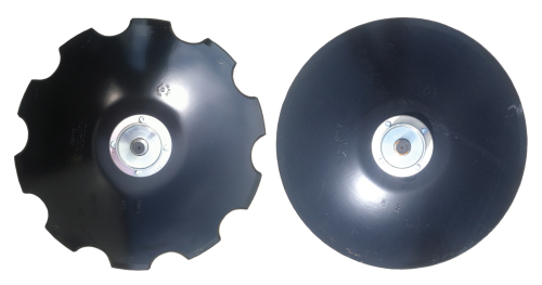 Kwik-Till 20" Notched Flat Center Disc Blades - 20" Smooth Flat Center Disc Blades