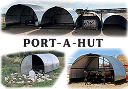 Port-A-Hut Portable Farm Sheds for Chickens to Cattle.
