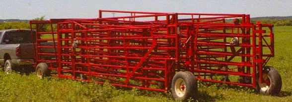 Diamond W Portable Cattle Corral