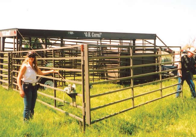 Titan West OK Corral, Portable Corral for Cattle