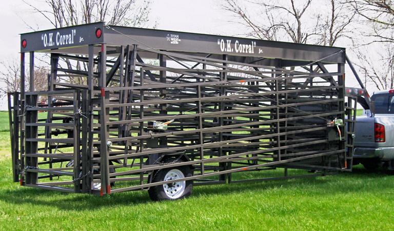 Titan West OK Corral, Portable Corral for Cattle