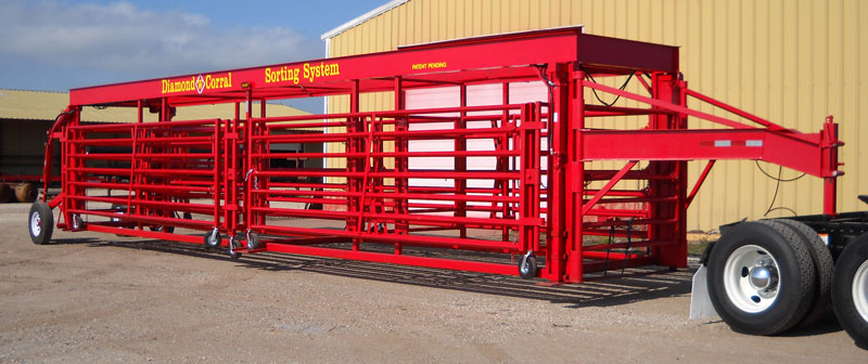 Diamond W Portable Cattle Corral