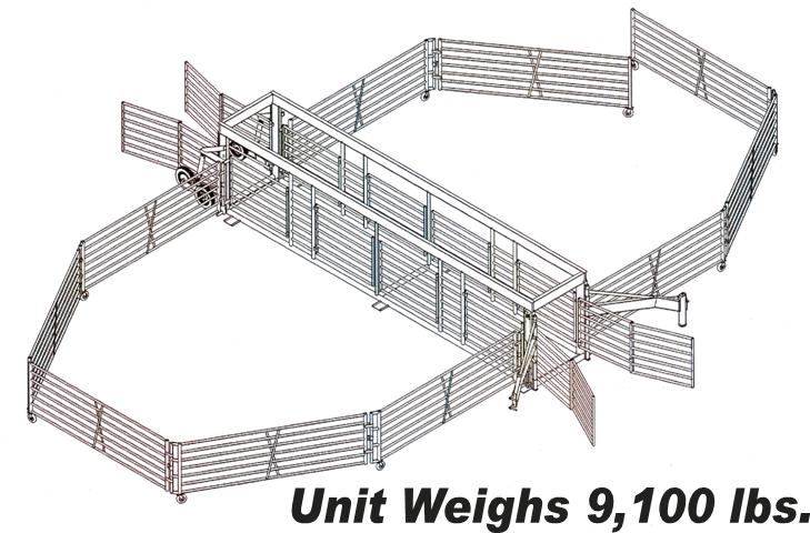 Diamond W Portable Cattle Corral