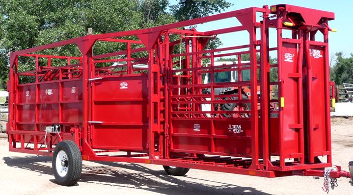 Titan Portable Twin Alley for Cattle