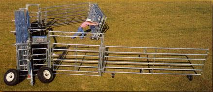 WW Express Portable Cattle Corral