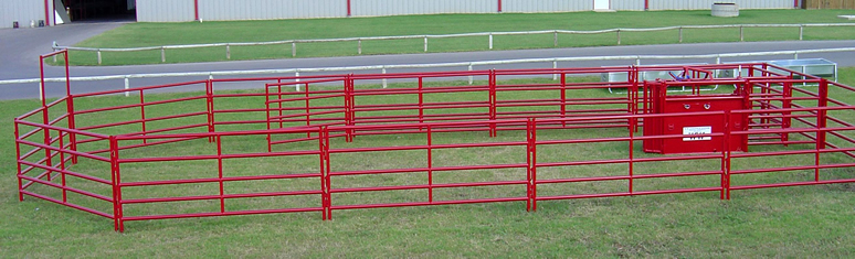 WW Horse Saver Roping Chute and Roping Arena