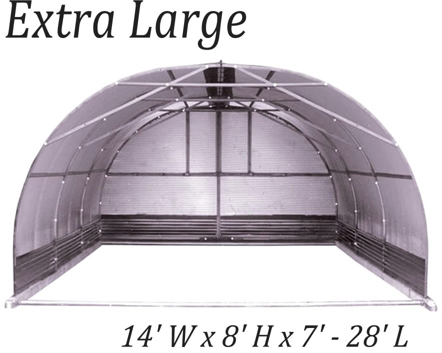 Port-A-Hut Large Shelter works well for feeder pigs, goats, sheep, calves, chickens, cattle, & emu/osteriches. 