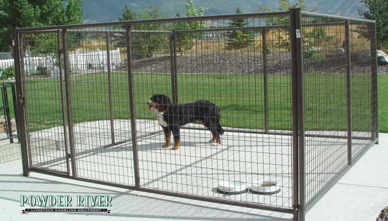 Powder RiverDog Kennels: 10’ x 5’ & 10’ x 10’