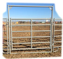 Heavy Duty ~ High Pole Gate