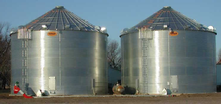 Sioux Farm Storage Grain Bins