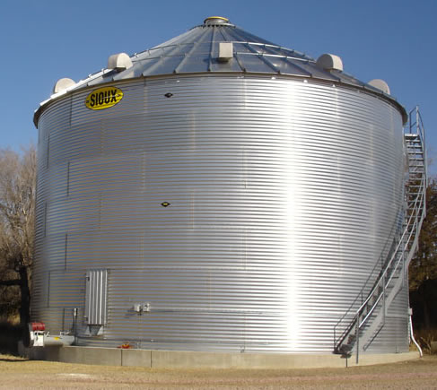 Sioux Farm Storage Grain Bins