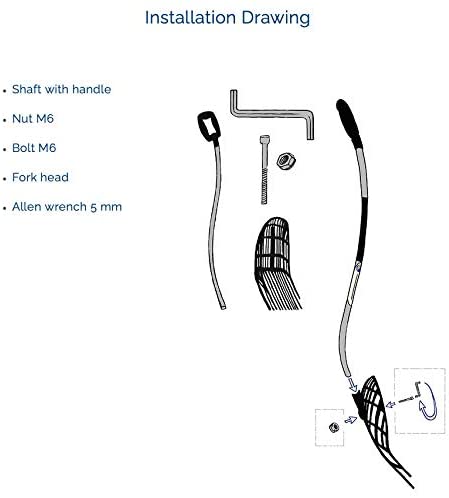 SverigeGrepen 'The Swedish Manure Fork' Muck Rake Fork Rake (Instructions)