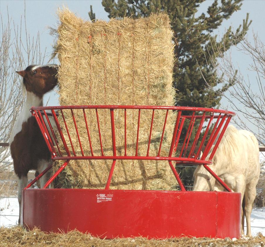 Bextra West Round Bale Feeder