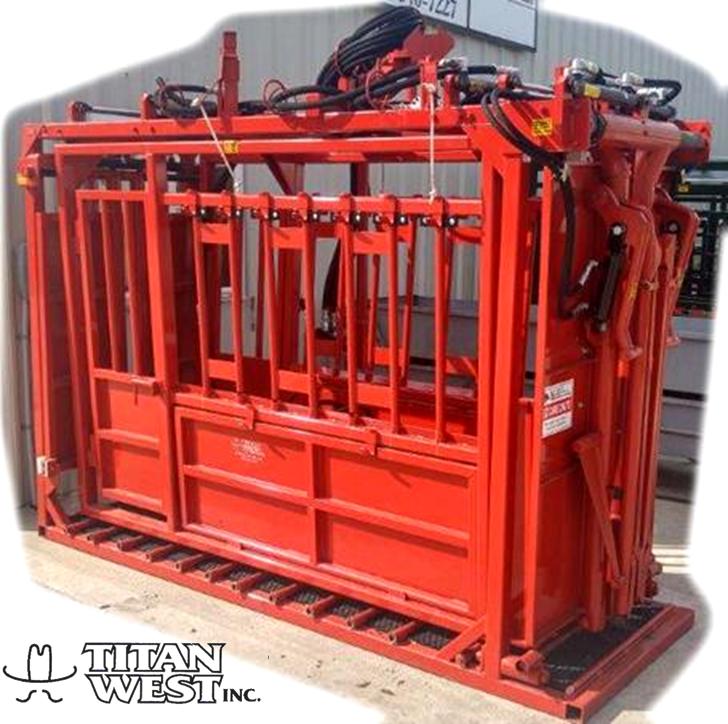 Titan Hydrualic Cattle Care Chute