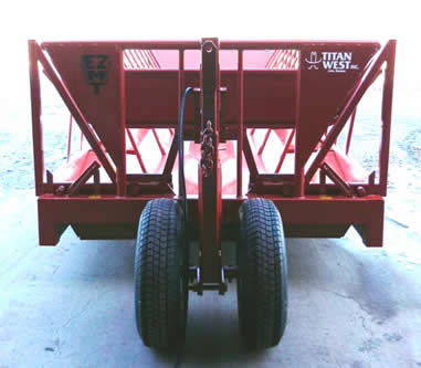 Titan West 20' Portable Hay Wagon Cattle Feeder