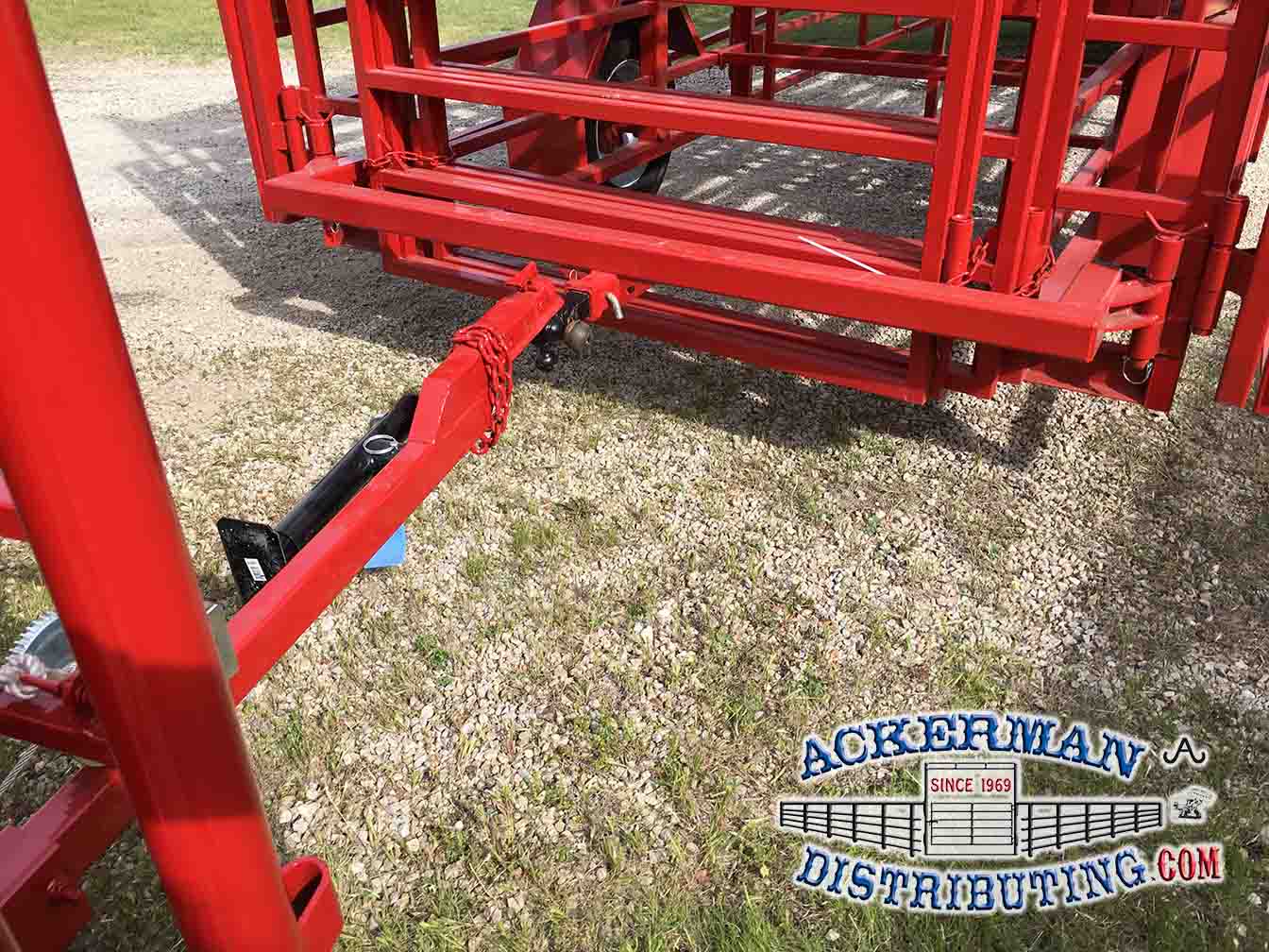 Titan OK Portable Corral Shown with a Horse Front