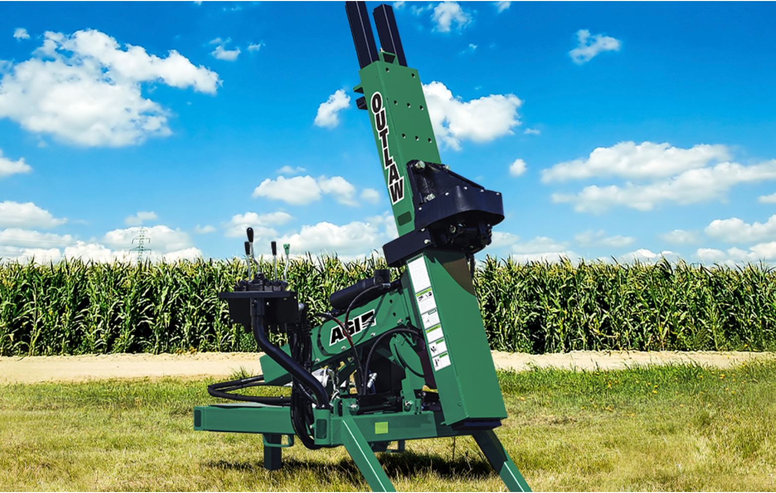 WheatHeart Skid Steer Center Mast