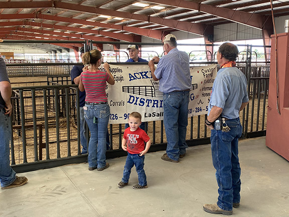 WW Hog and Sheep (240) 5' x 6' Pens with 70' x 75' with Custom Show Sale Ring at the Yuma County Fairgrounds !