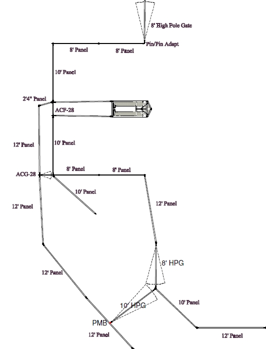 WW 150' x 250' Roping Arena