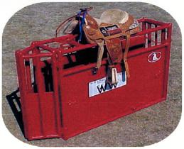 WW Horse Saver Roping Chute and Roping Arena