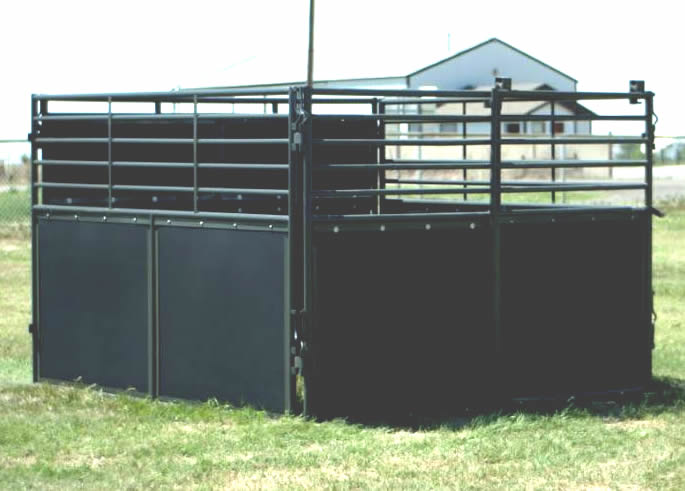 WW Wyoming Horse Stalls Horizontal Rail