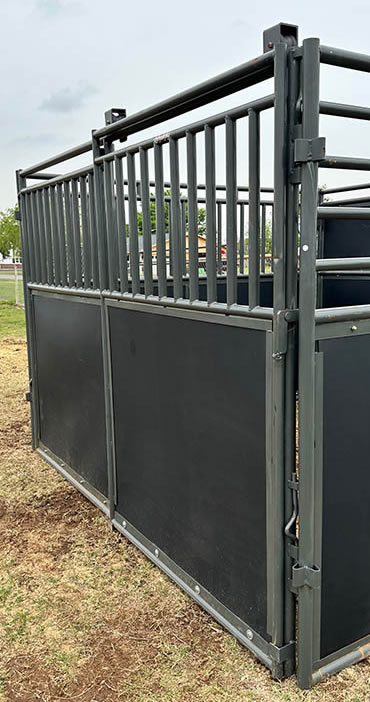 WW Wyoming Horse Stalls Vertical  Rail